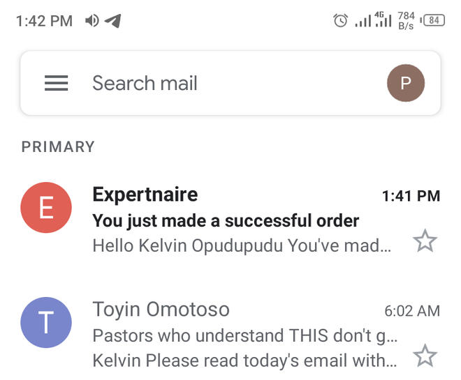 Sales Mail
